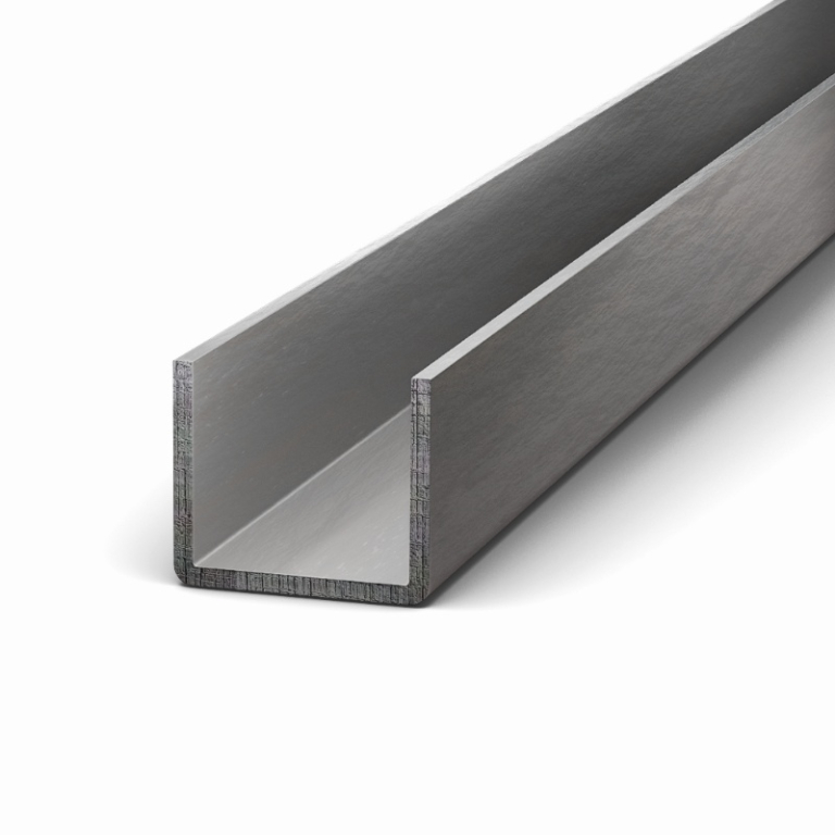 RVS U-profiel 25 x 50 x 25 x 5 mm WGW RVS 1.4301/1.4307 (304/304L) - 6,000