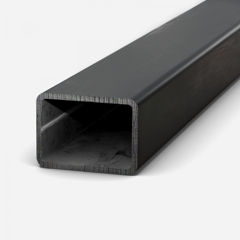 Staal koker 80 x 40 x 4 mm Koudg. S235JRH - 6,000