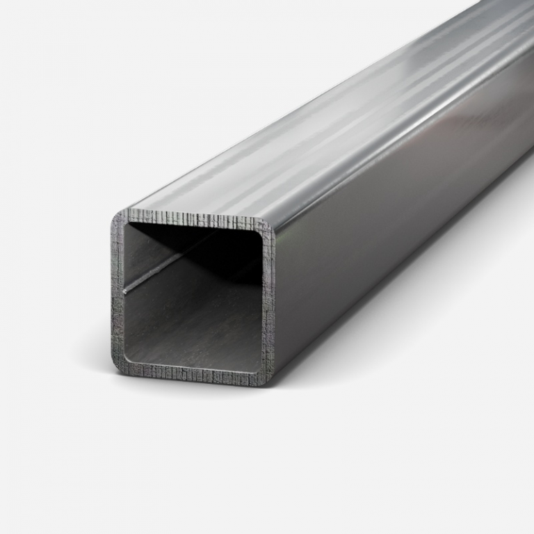 RVS koker 100 x 100 x 2 mm K320 RVS 1.4301/1.4307 (304/304L) -     6.000