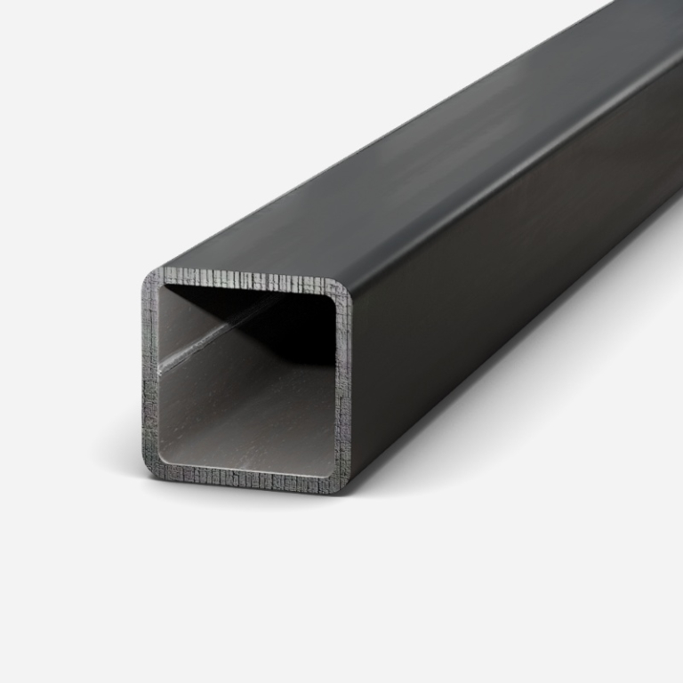 Staal koker 120 x 120 x 6 mm Koudg. S235JRH - 12,000