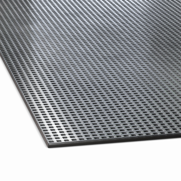 RVS plaat perf. 2000 x 1000 x 2 mm C20 U25 RVS 1.4301/1.4307 (304/304L)