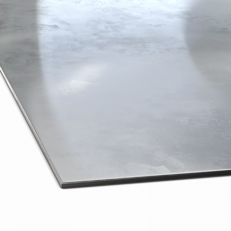 RVS plaat 2500 x 1250 x 4 mm WGW RVS 1.4301/1.4307 (304/304L)